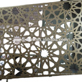 Custom Laser Cut Metal Room Divider /Decorative Panel Privacy Screen /Hotel Partition